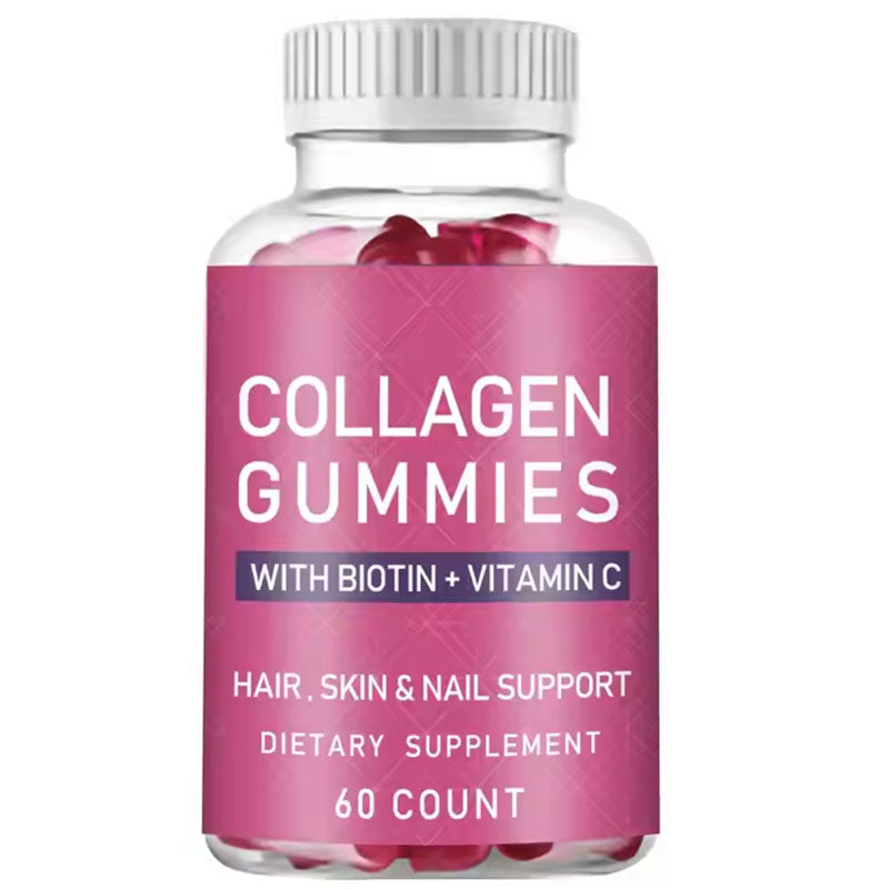 Collagen gummy bear gummy biotin