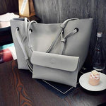 Soft Leather Women Bag Set