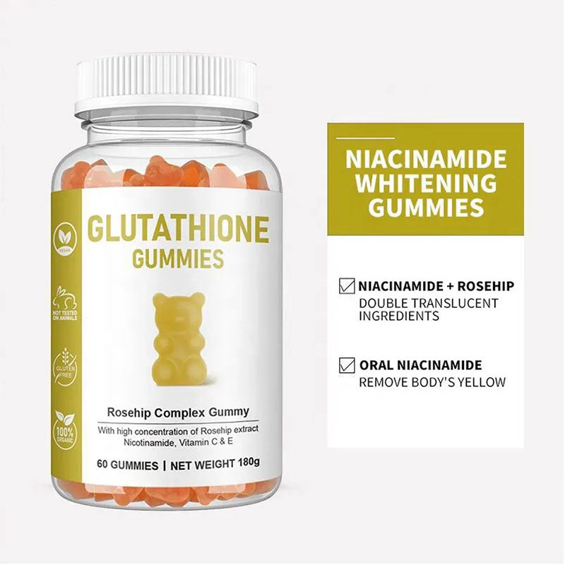 Niacinamide gummies Glutathione gummies Collagen gummies