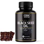 Black seed oil gummies hair gummies