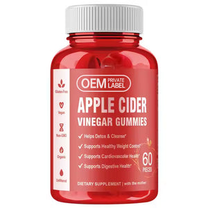 Apple cider vinegar petal gummies