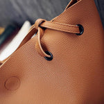 Soft Leather Women Bag Set