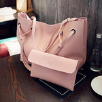 Soft Leather Women Bag Set