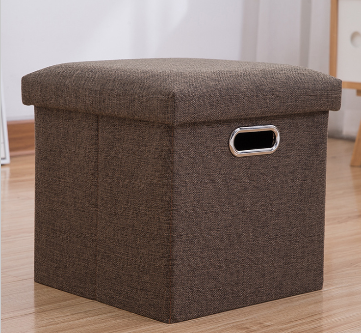 Storage Can Sit With Lid Storage Box Stool 30*30*30cm/40*25*25cm