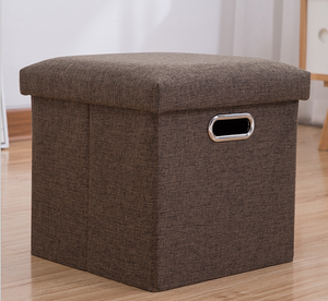 Storage Can Sit With Lid Storage Box Stool 30*30*30cm/40*25*25cm