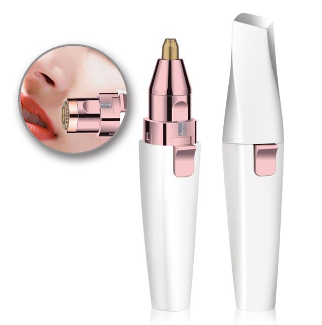 2 IN 1 Lady Epilators Electric Eyebrow Trimmer USB