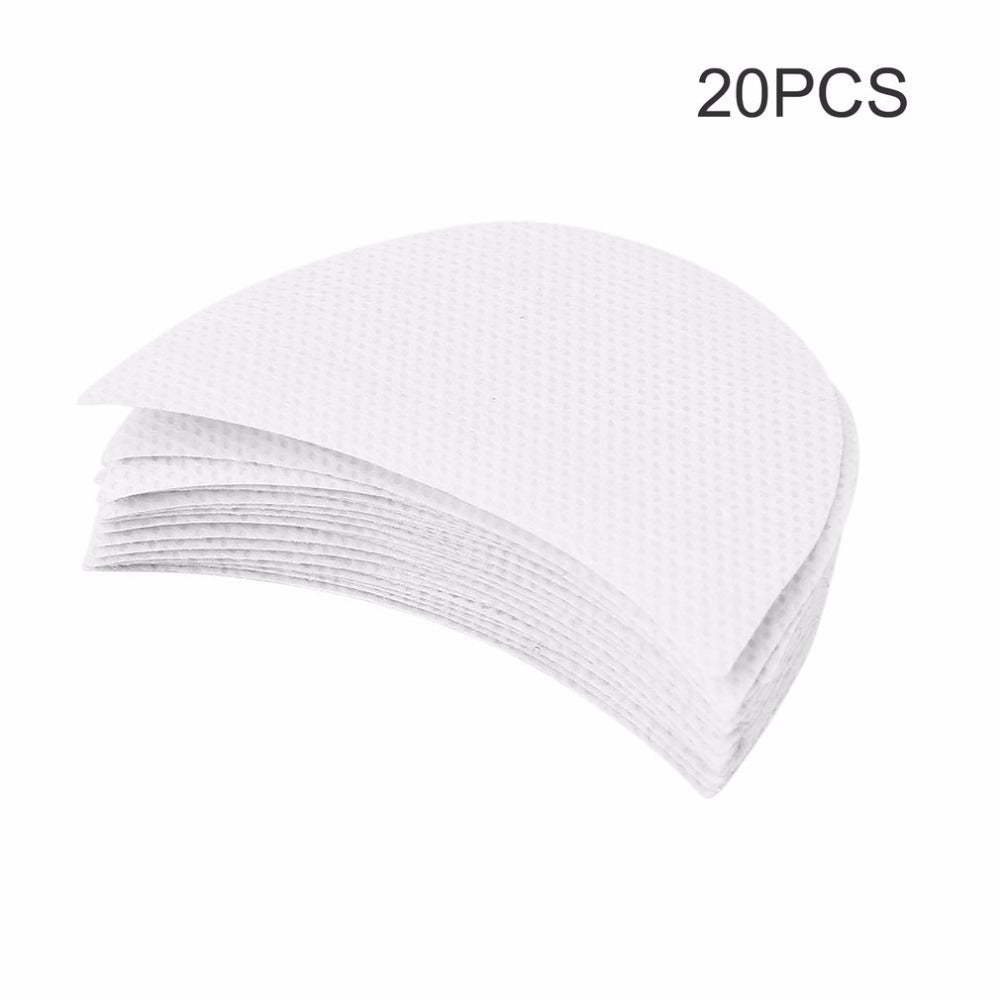 20pcs Pro Cotton Eyeshadow Shields Under Eyes