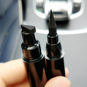 Cmaadu 2 In1 Stamp Seal Eyeliner Pen Waterproof Liquid Eyeliner