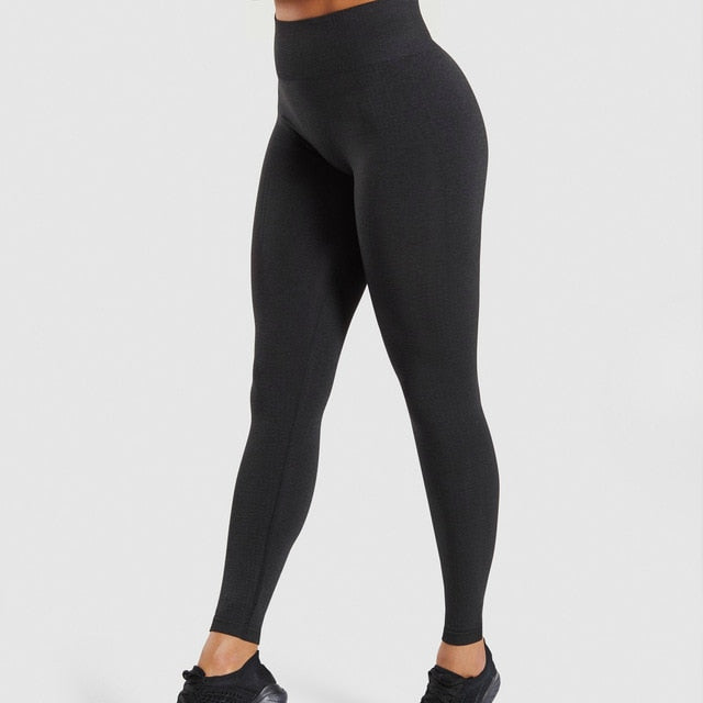 High Waist Seamless Leggings Push Up