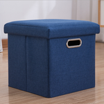 Storage Can Sit With Lid Storage Box Stool 30*30*30cm/40*25*25cm