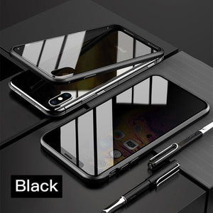 (choose for which model )Privacy Glass Case iPhone X XS MAX 8 7 Plus