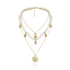 Imitation Pearls Choker Necklace