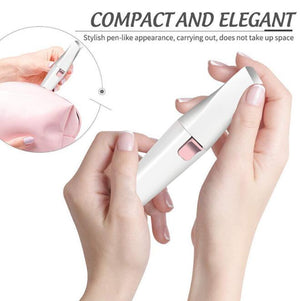 2 IN 1 Lady Epilators Electric Eyebrow Trimmer USB