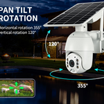 Brand 4G SIM Card WIFI Solar Battery PTZ Camera 1080P Outdoor Waterproof  PIR Alarm Motion Detection P2P CCTV Camera