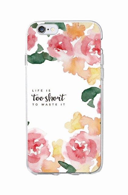 Only Love Happy Trust Quote Soft Phone Case Fundas Coque Cover For iPhone 7Plus 7 6 6S 5S SE 8 8Plus X XS Max