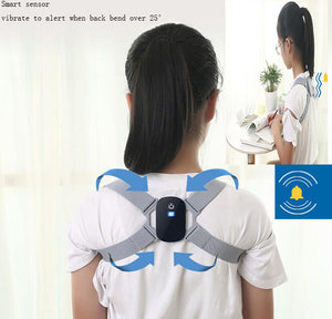 Smart Hunchback Corrector Standing Sitting Posture Children Students Adult Sitting Posture Corrector Induction Correction Belt