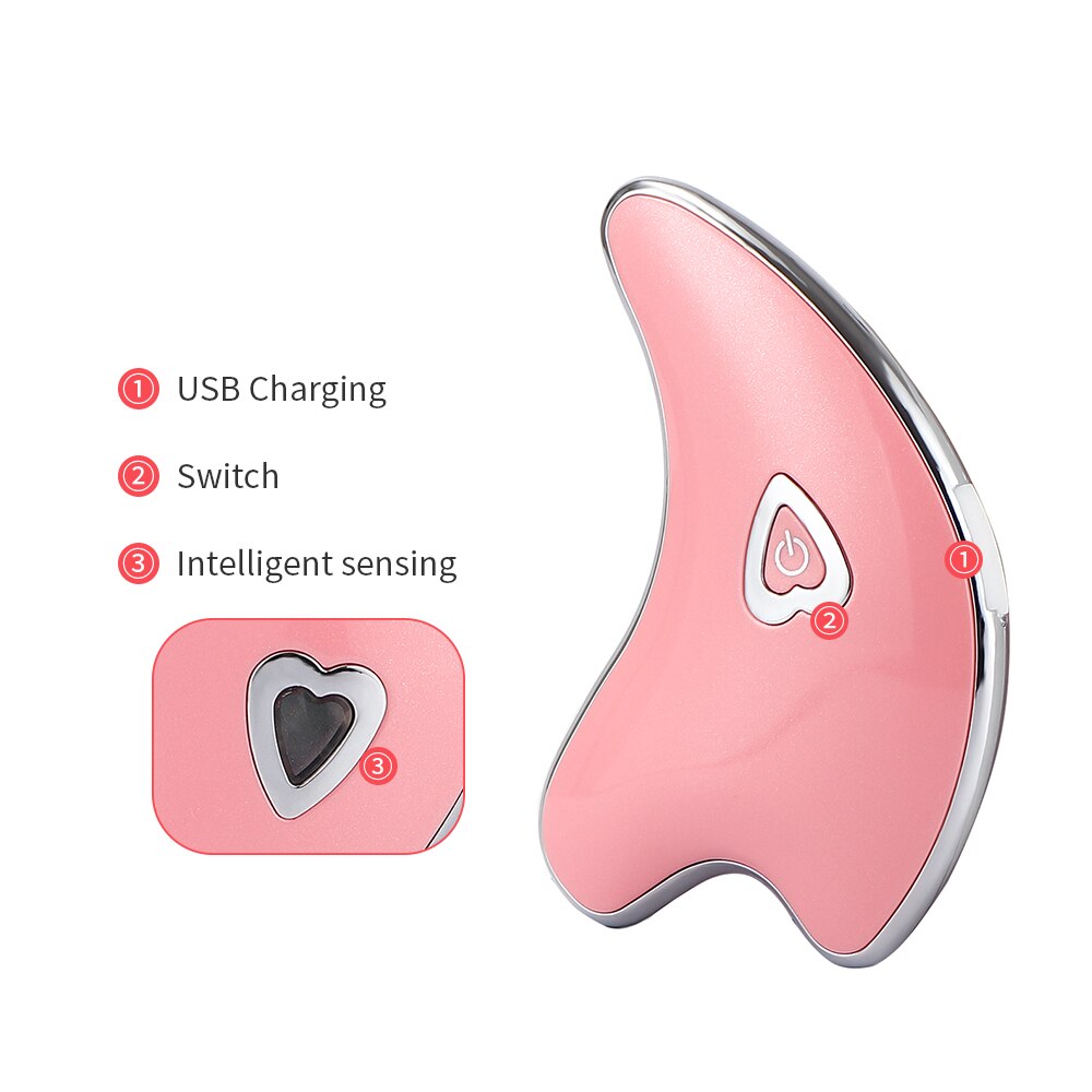 Electric Scraping Face Neck Body Massager Wrinkle Removal