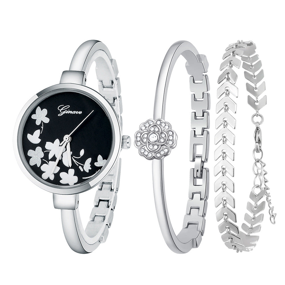 Boutique Trends Geneva Style Watch bracelet set