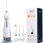 Oral Irrigator USB Rechargeable Water Flosser Portable Dental Water Jet 300ML Water Tank Waterproof Teeth Cleaner