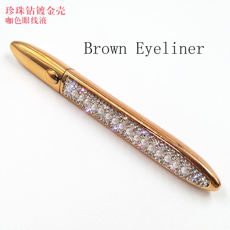 New Magic Self-adhesive Eyeliner Pen Glue-free Magnetic-free for False Eyelashes Waterproof No Blooming Eye Liner Pencil