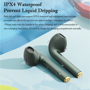 J18 Bluetooth Headset Wireless Bluetooth Headset Noise Reduction Tws In-Ear Headset Sports Bluetooth Wireless Headset