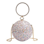 Crystal Ball Party Glitter Cross Body