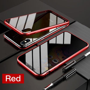 (choose for which model )Privacy Glass Case iPhone X XS MAX 8 7 Plus