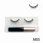 3D Mink Magnetic Eyelashes Waterproof Lasting Magnetic Eyeliner Magnet Mink Eyelashes Makeup Extension False Eyelashes