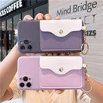 New Silicone Wallets Phone Case For iPhone 12 Pro Max 11 Pro Max SE 2020 X XR XS Max 7 8 Plus 12 Mini Card Soft Back Cover