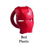 Iron Man Car Interior Engine Ignition Start Stop Button Protective Cover Decoration Sticker Car Interior Accessories