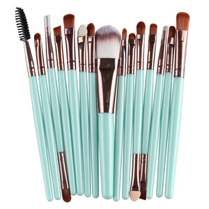 15Pcs Makeup Brushes Set