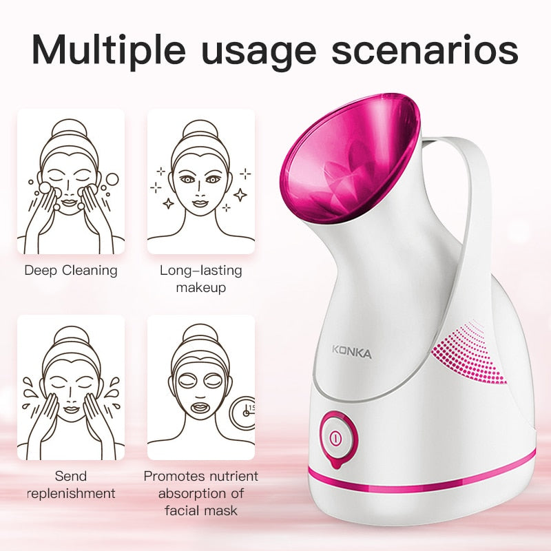 Facial steamer Large-capacity water tank 100ml