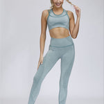 Womens Clothing 2021 New V-neck Sportswear Yoga Suit