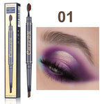 Double Eyebrow Pen with Brush Toothbrush Head