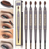 Double Eyebrow Pen with Brush Toothbrush Head