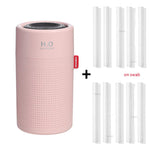 750ml Large Capacity Air Humidifier 2000mAh USB Rechargeable Wireless Ultrasonic Aroma Water Mist Diffuser Light Umidificador