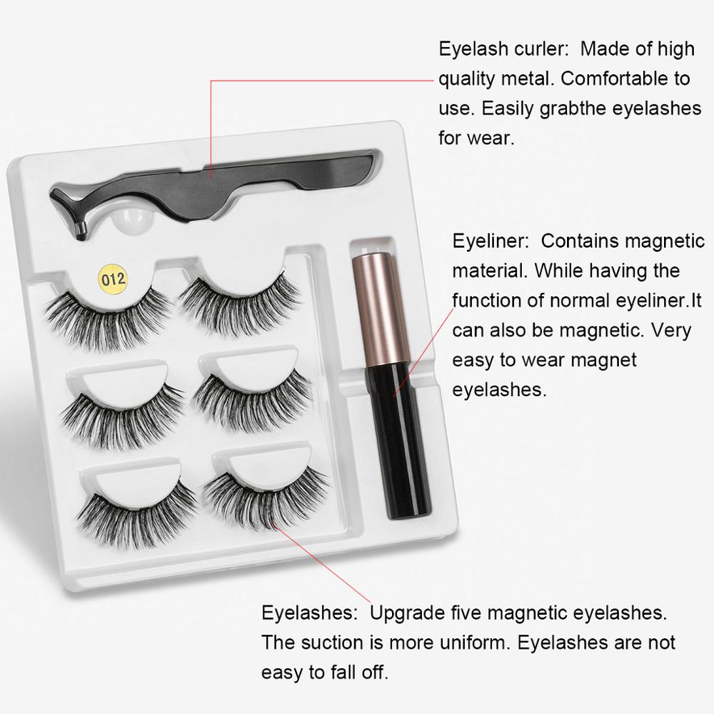 Magnetic Eyelashes Eyeliner Eyelash Curler