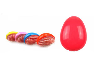 1pc Egg Design Magic Hair Brush Plastic