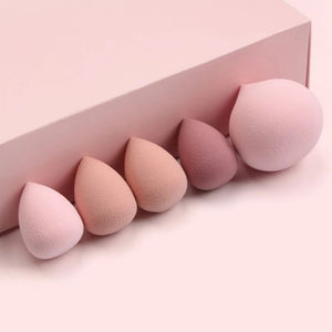 5Pcs Makeup Sponge Set Blender Makeup Tools Beauty Cosmetics Puff Face Foundation Blending