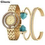 Boutique Trends Geneva Style Watch Bracelet Set