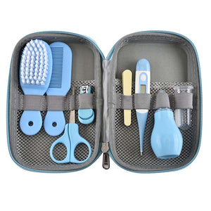 8pcs/set Baby Nail Scissors Clipper Portable Infant Child Healthcare Tools Set