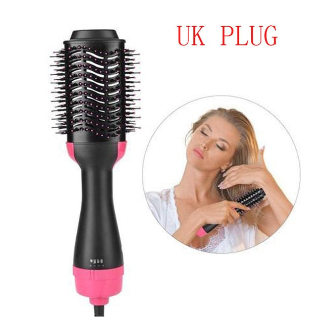 Multifunctional 2 in 1 Hair Dryer Volumizer Rotating Hot Hair Brush