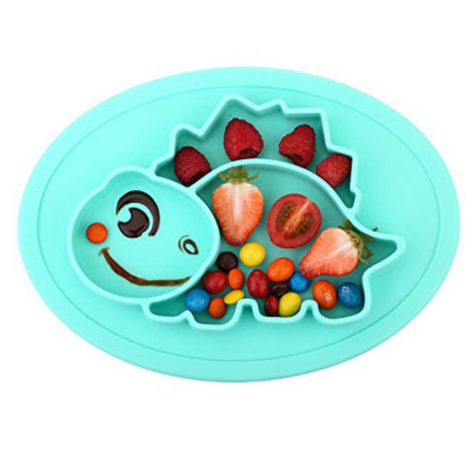 Baby Dishes Silicone Infant Bowls Plate T