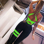 Yoga Gym Sportswear One Piece Backless Sexy Tracksuit