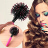 3D Round Hair Brushes Comb Salon make up 360 degree Ball Styling