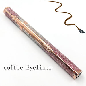 New Magic Self-adhesive Eyeliner Pen Glue-free Magnetic-free for False Eyelashes Waterproof No Blooming Eye Liner Pencil