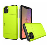 For iPhone 11 Pro Max XS X XR Case Slide Armor Wallet Card Slots Holder Cover For IPhone 7 8 6 6s Plus 5 5s TPU Shockproof Shell