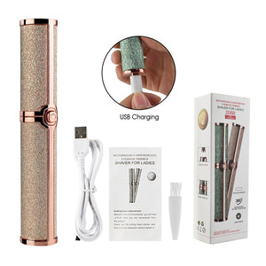 Electric Eyebrow Trimmer Epilator Painless