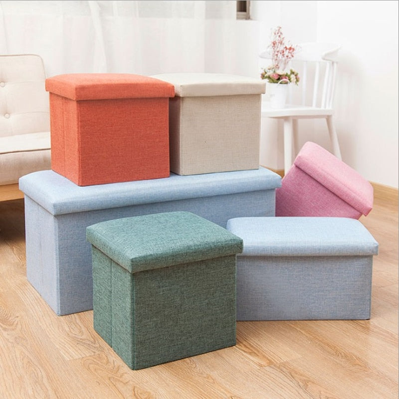 Storage Box Stool 30*30*30cm/40*25*25cm