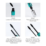 QIC Double Head Waterproof Mascara 4D